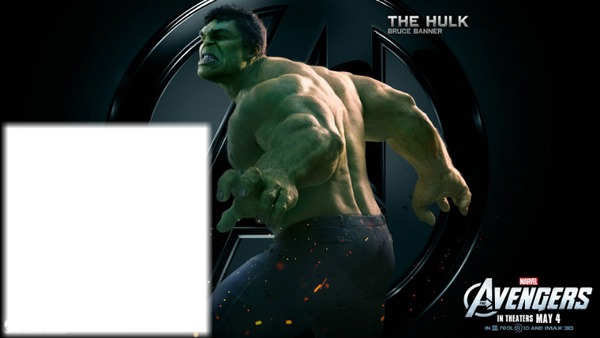 avengers hulk Montaje fotografico