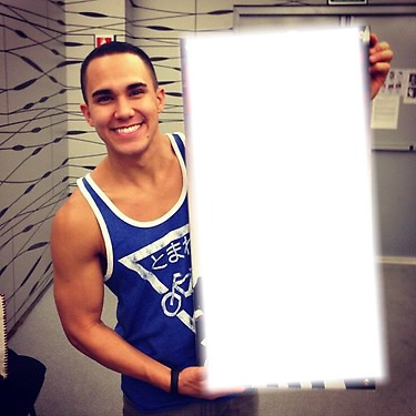 carlos de big time rush Photo frame effect