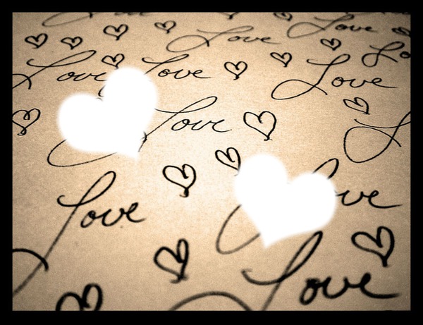 love love love Fotoğraf editörü