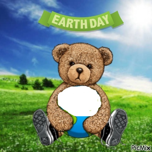 earth day Photo frame effect