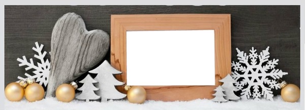 Cadre pour Noël Photo frame effect