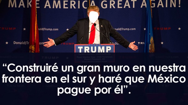 Donald Trump Fotomontáž