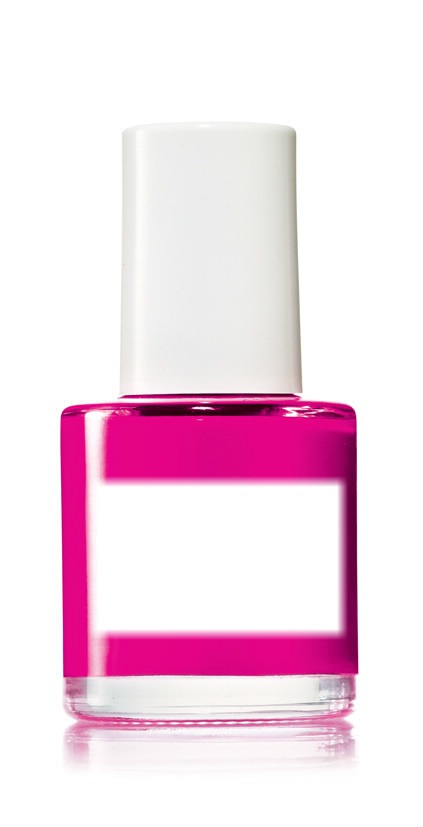 Avon Color Trend Nail Polish Pink フォトモンタージュ