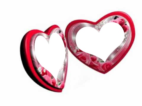 hearts Photo frame effect