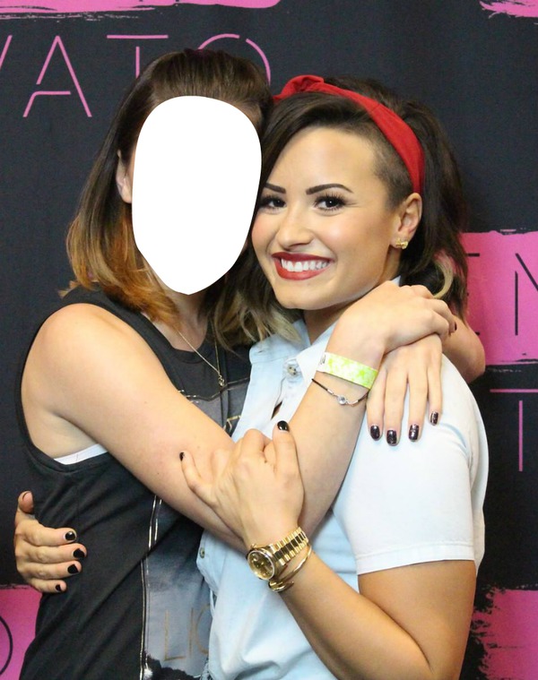 Demi Lovato M&G Fotomontasje