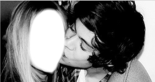 Harry Kiss Photo frame effect