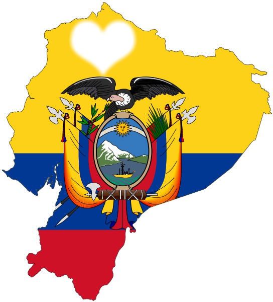 Ecuador Mi Pais Fotomontažas