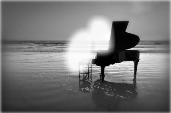 piano Photo frame effect