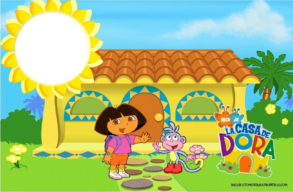 Dora La Exploradora フォトモンタージュ