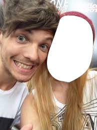Selfie with Louis Tomlinson Photo frame effect
