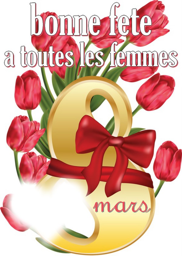 Bonne fête à toutes les femmes Fotoğraf editörü