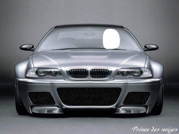 BMW M 3 Photo frame effect