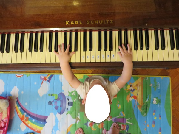 piano Photo frame effect