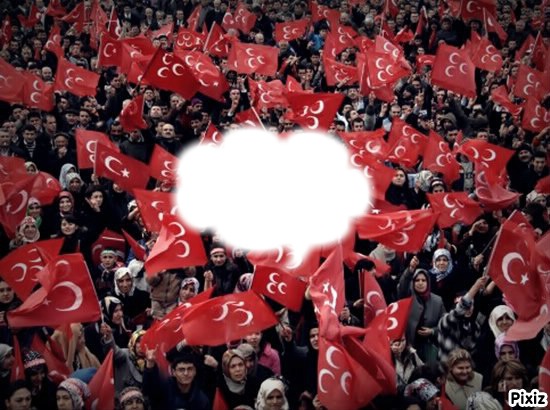 turk bayragi Fotomontasje