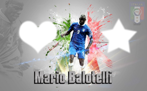Balotelli <3 Le meilleure <3 Fotomontage