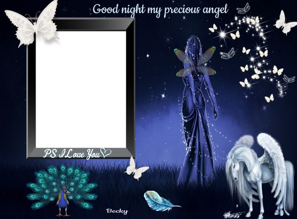 GOOD NIGHT ANGEL Fotomontáž