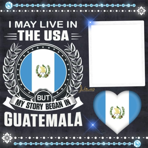 Julita02 Guatemala フォトモンタージュ