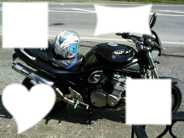 moto 600 bandit Photo frame effect