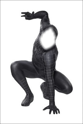 spider men Photo frame effect