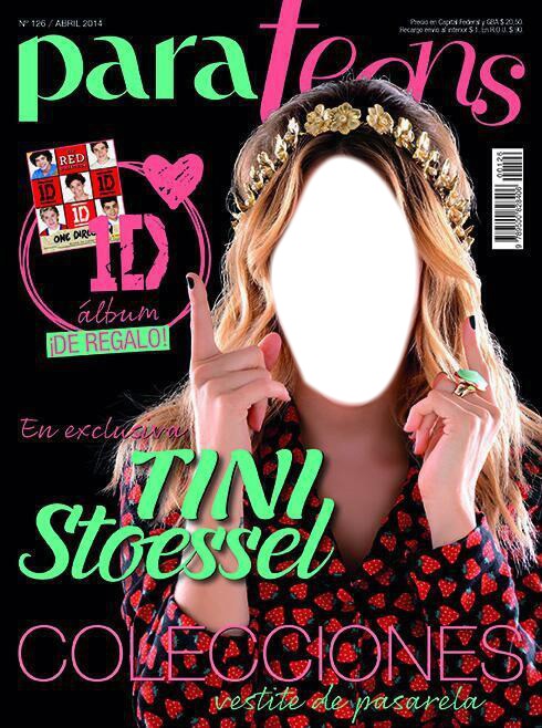 Para teans- Tini Stoessel-Violetta Fotomontasje