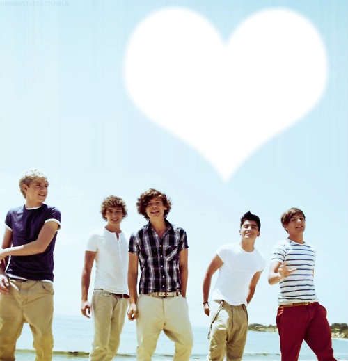 ♥ One Direction ♥ Photo frame effect