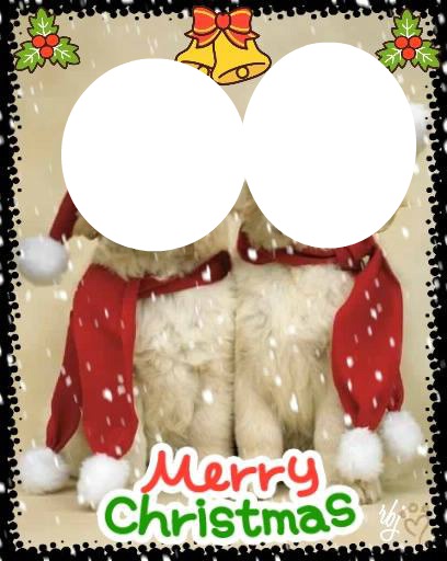 merry  christmas Photomontage