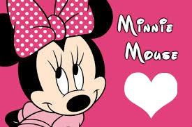 Minnie Mouse Fotomontage