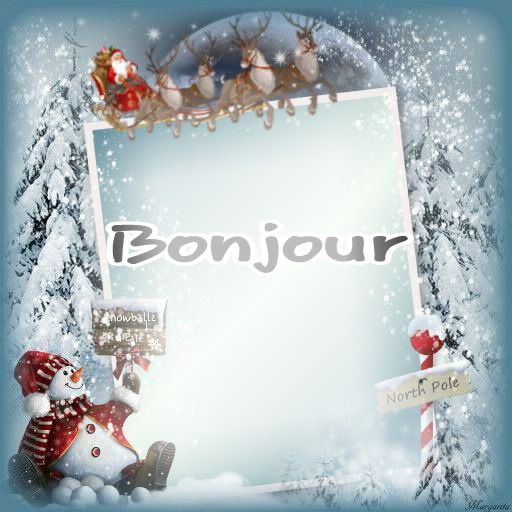 bonjour Fotomontasje