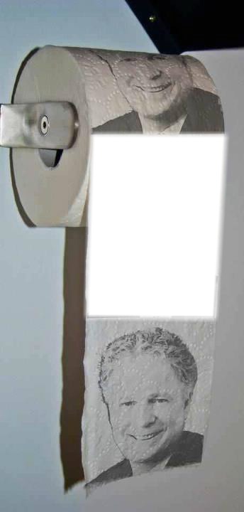 papier toilette Photomontage