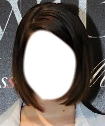 cabelo curto Photomontage