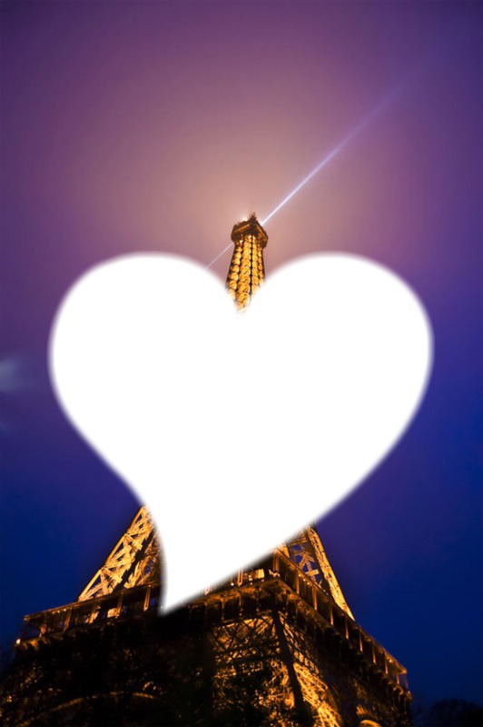 Paris LOVE Fotomontažas