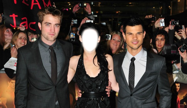 Twilight 4 part 2 Promo : Robert, Kristen & Taylor Photo frame effect