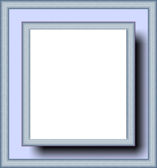 cadre bleu Fotomontage