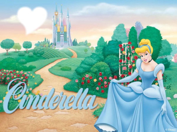 Cinderella Photomontage