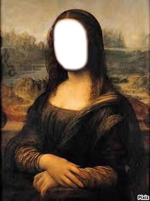 mona lisa Fotomontaż