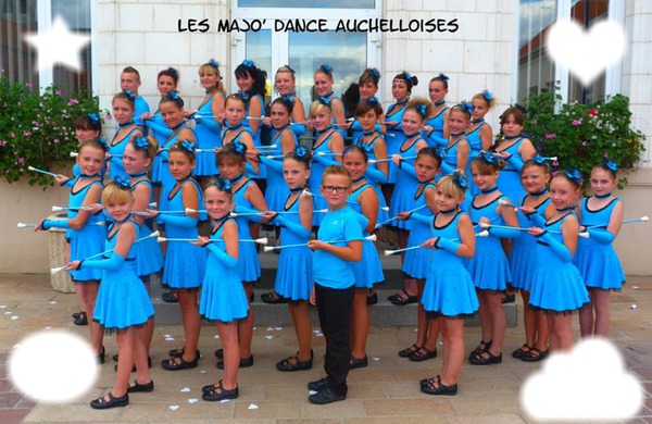 Les majo' dance aucheloises Fotomontaža
