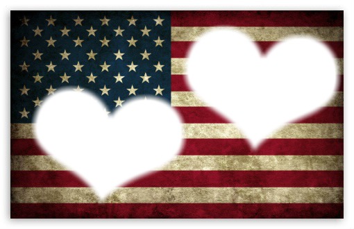 USA love Fotomontaggio