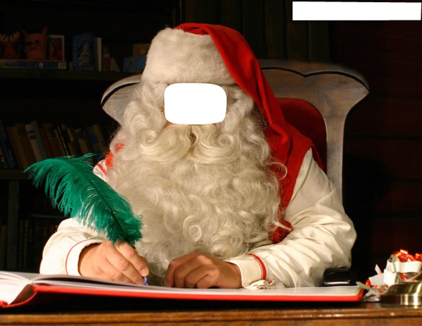 Père Noël Fotomontāža