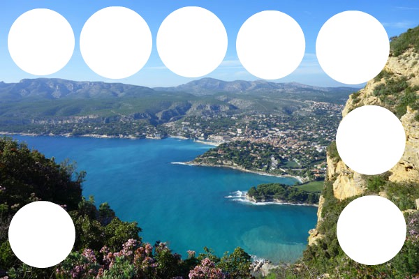 om calanques Montage photo