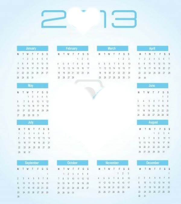 Calendar2013 2 pics Fotomontasje
