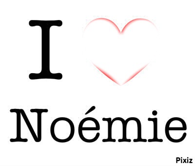 I love noemie Φωτομοντάζ