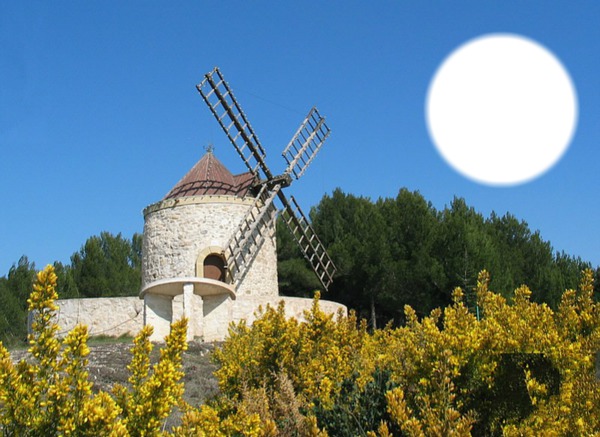 Le Moulin de Gardanne Фотомонтаж