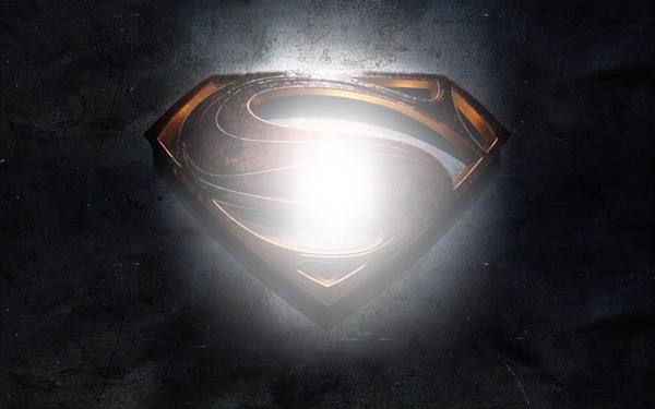 Superman Logo Wallpaper Fotomontaż