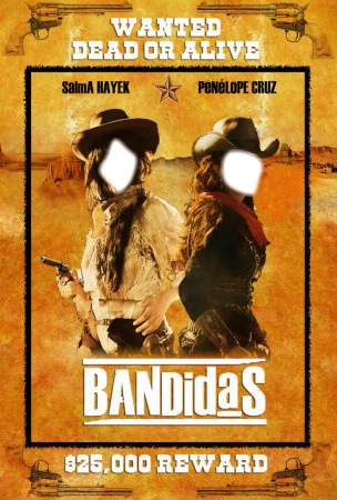 Film - Bandidas Photo frame effect
