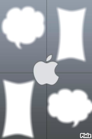 apple Fotomontagem