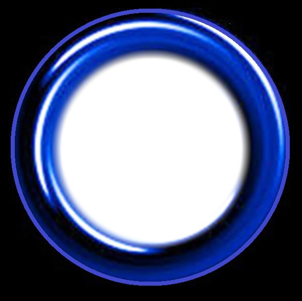 círculo azul Fotomontasje