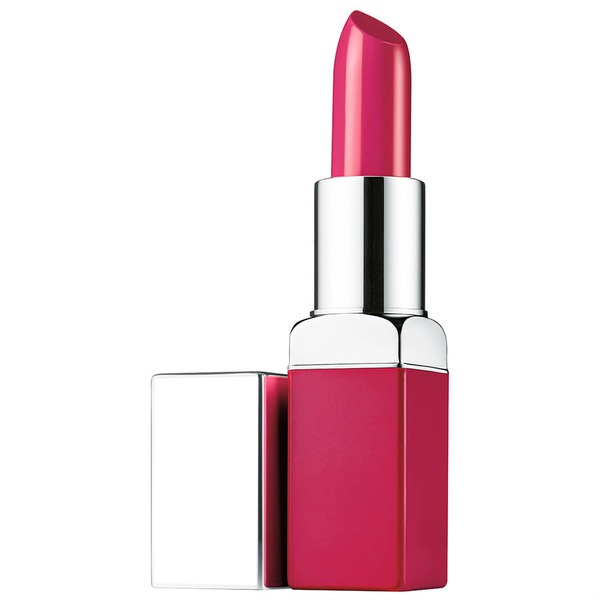 Clinique Pop Lipstick in Candy Pink Φωτομοντάζ