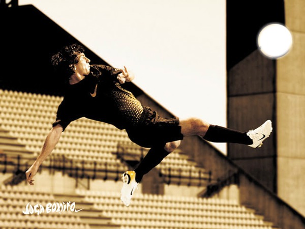 Messi Shot Photomontage