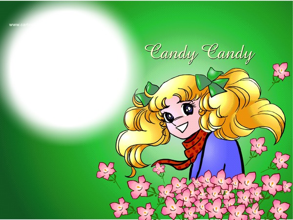 CANDY CANDY ANNEES 1975 Photomontage