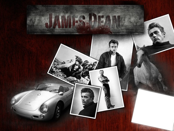 james dean Fotomontage